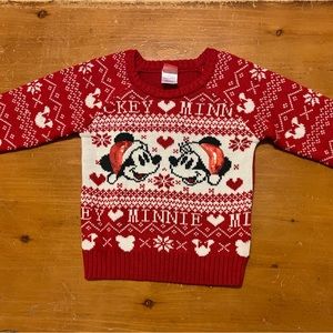 Disney Brand Christmas sweater! Girls 5T